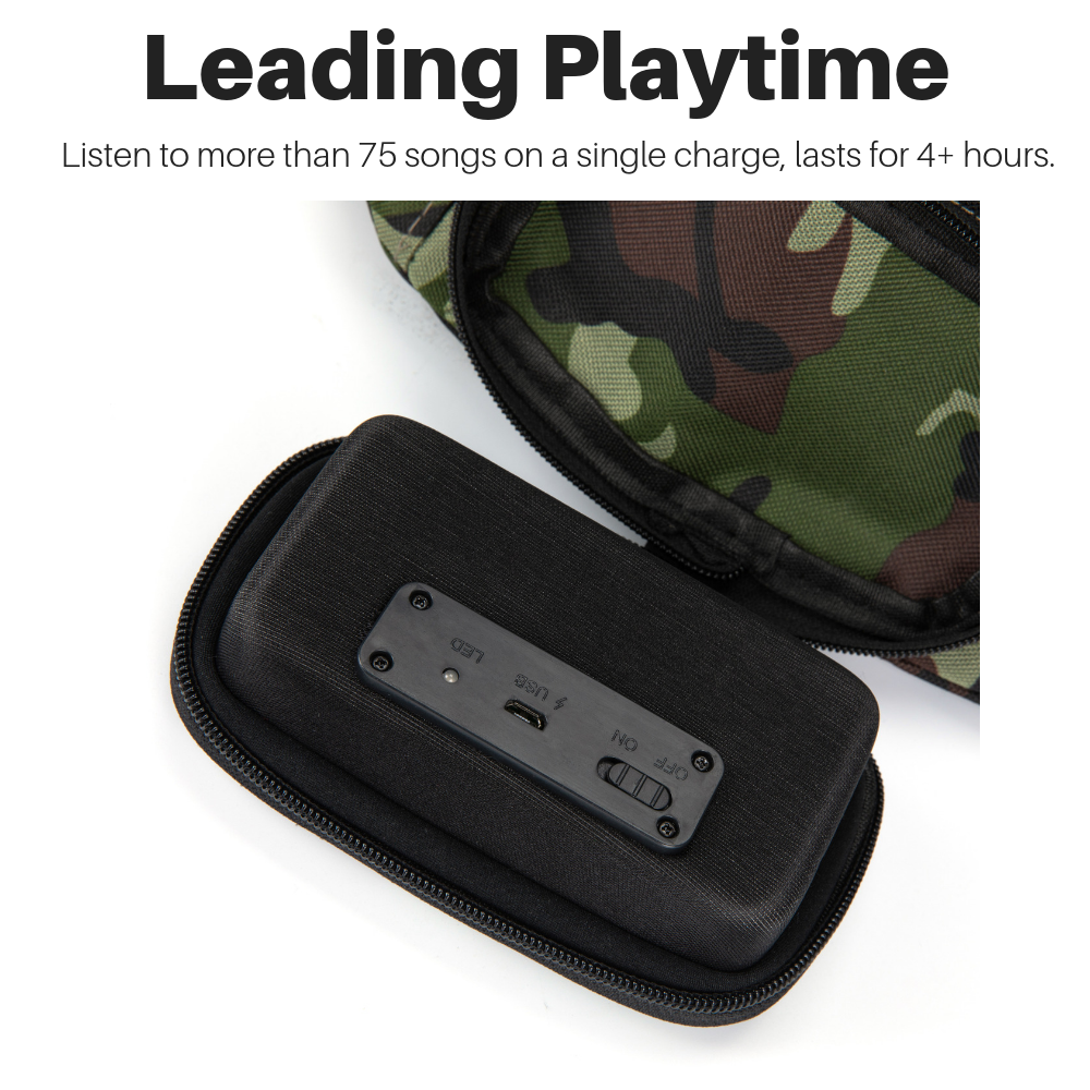 Fanny Pack With Bluetooth Speakers (Camo)