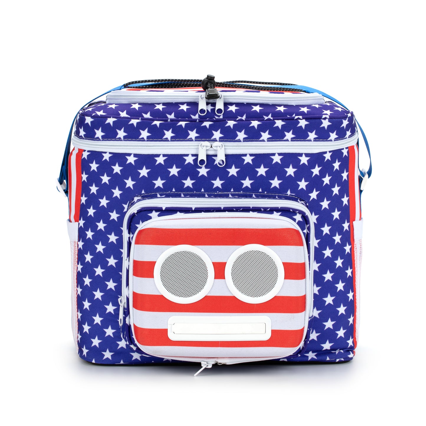 Bluetooth Cooler with Speakers & Subwoofer (American Flag)