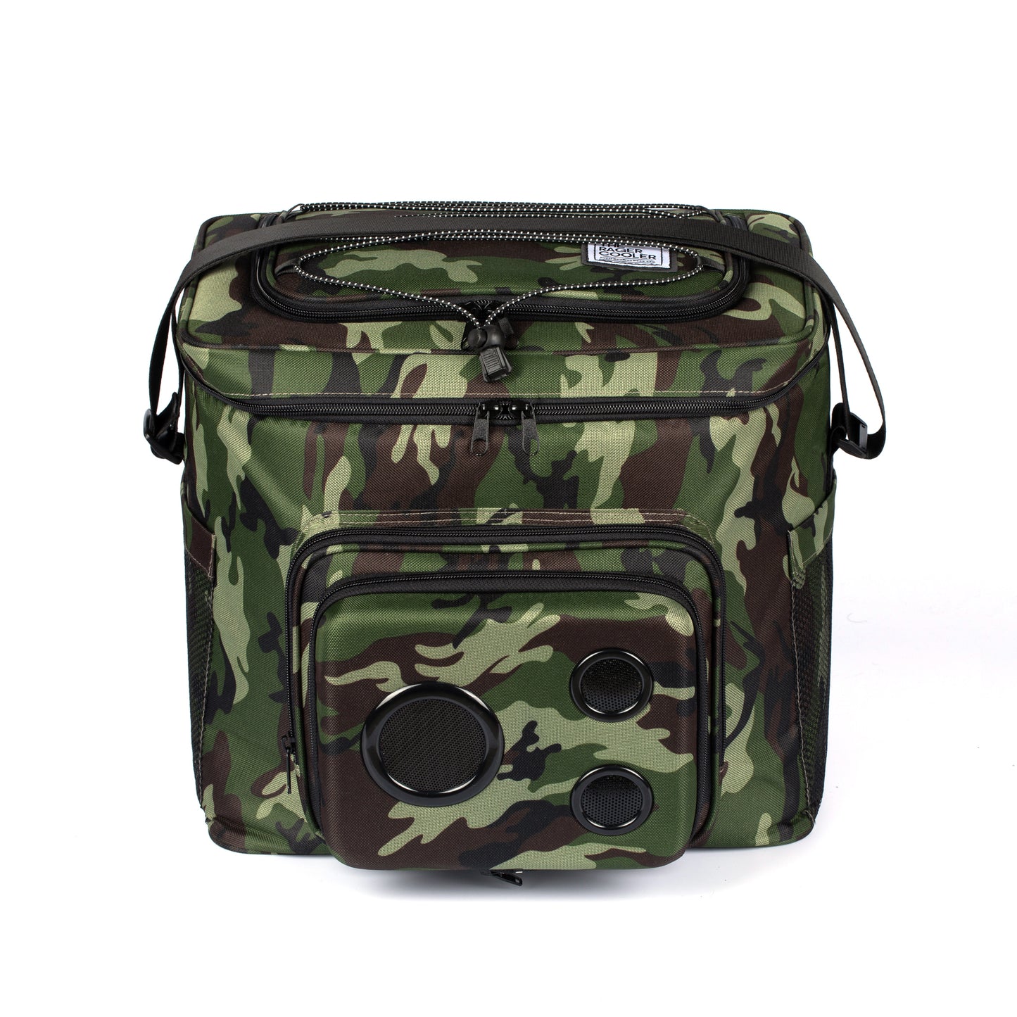 Bluetooth Cooler with Speakers & Subwoofer (Camo)