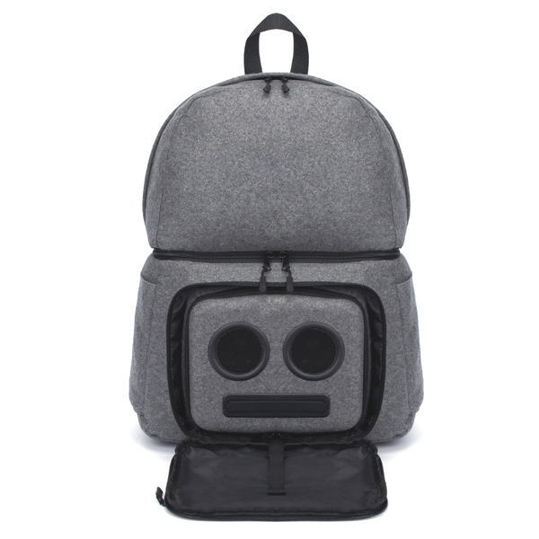 Backpack with built in best sale bluetooth speakers